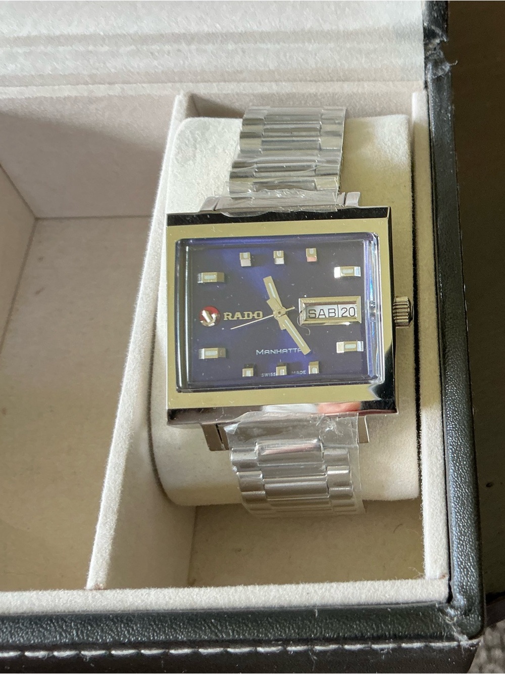 Vintage Rado Manhattan Tank Brand New without Tag.
